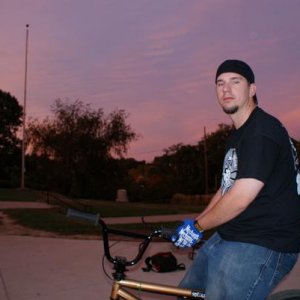 me out riding with my bike company