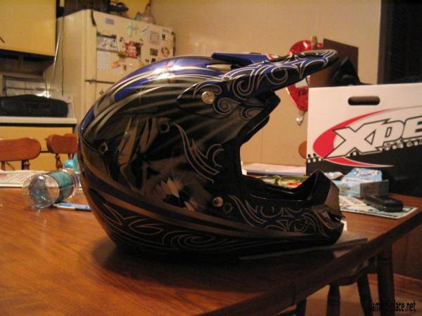 my new helmet for racing this year